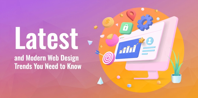 5+ Latest and Modern Web Design Trends